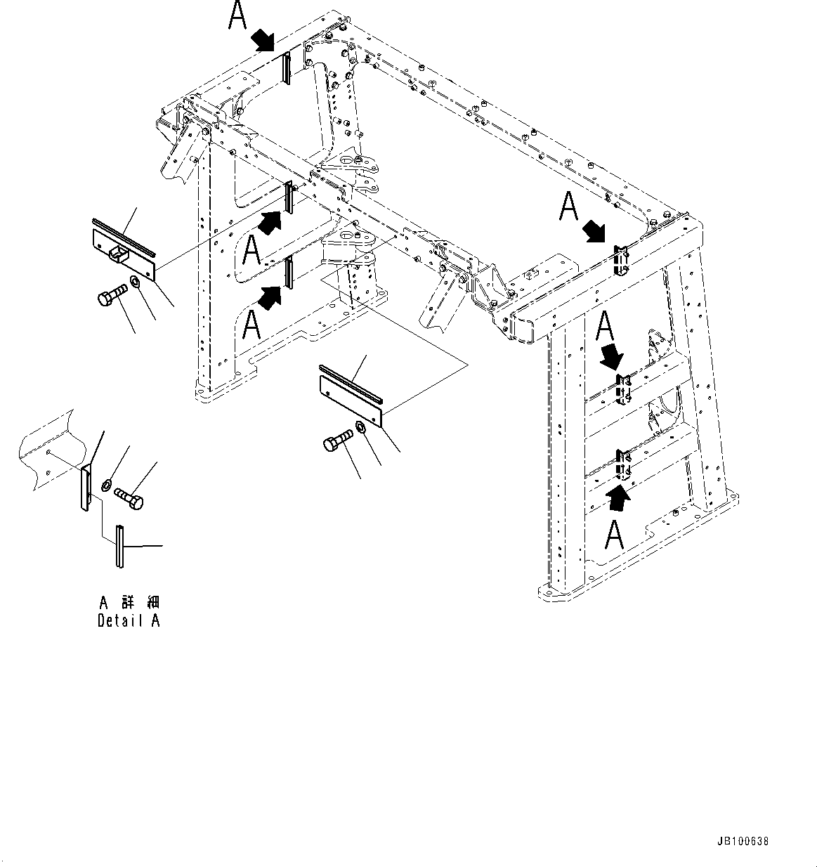Пластина 427-54-42780 KOMATSU