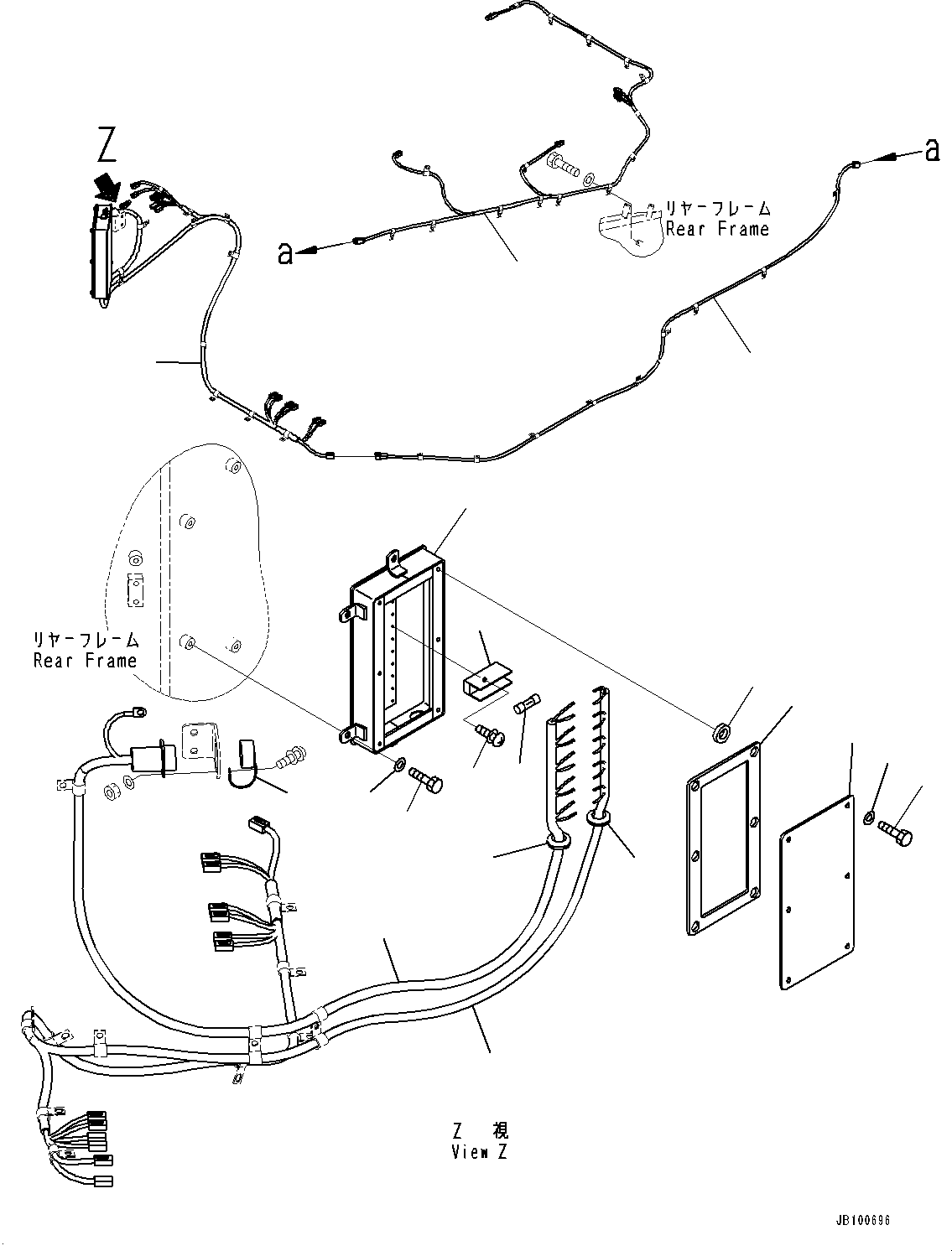 Жгут проводов 427-06-43812 KOMATSU