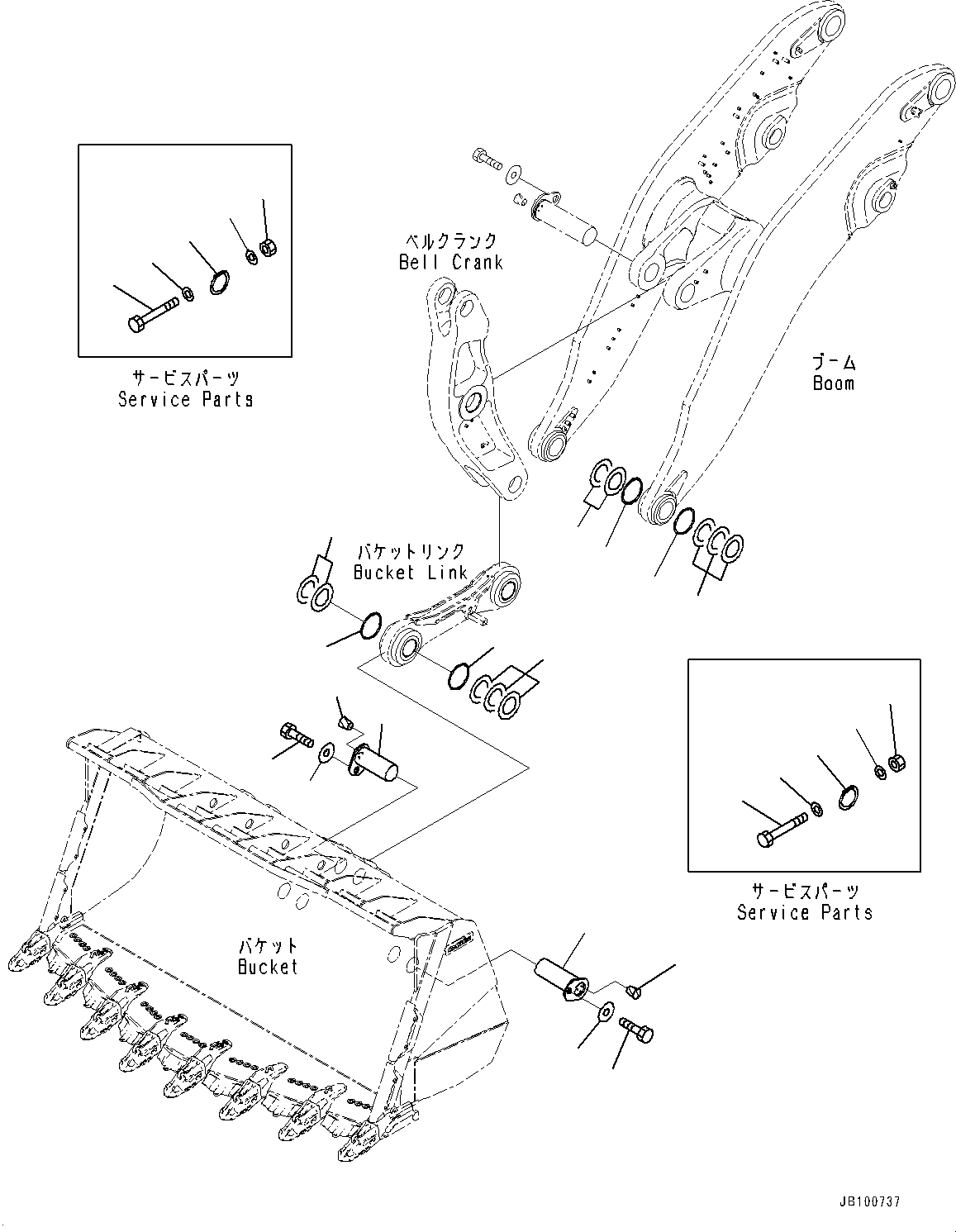 Палец 427-70-41920 KOMATSU