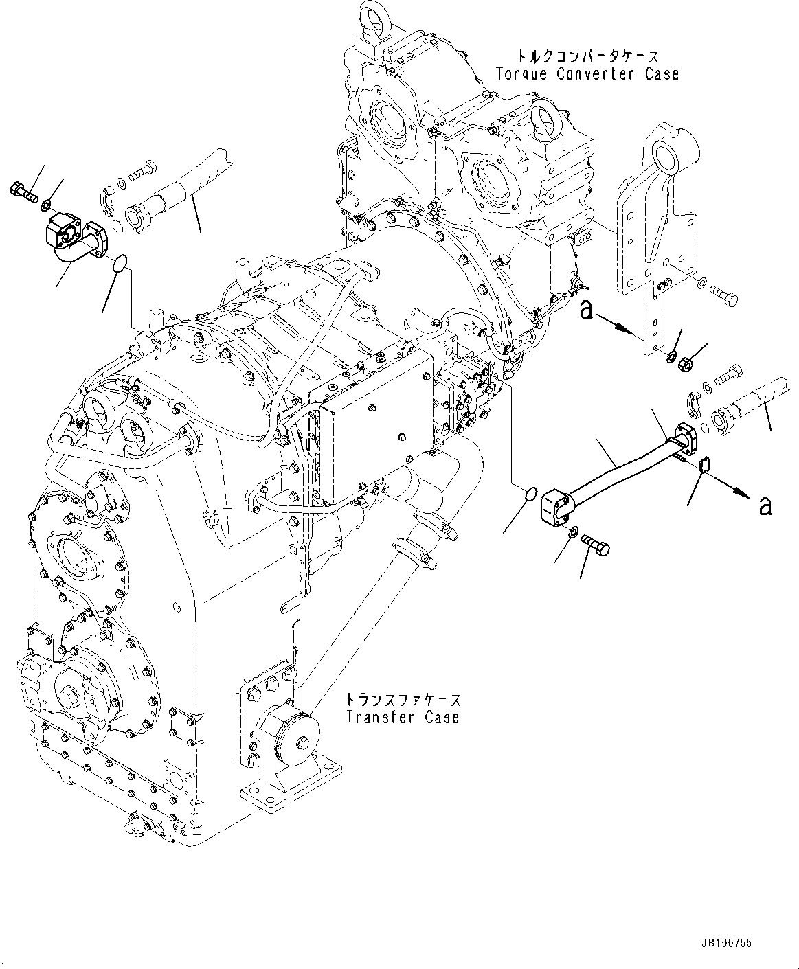 Трубка 427-16-41210 KOMATSU