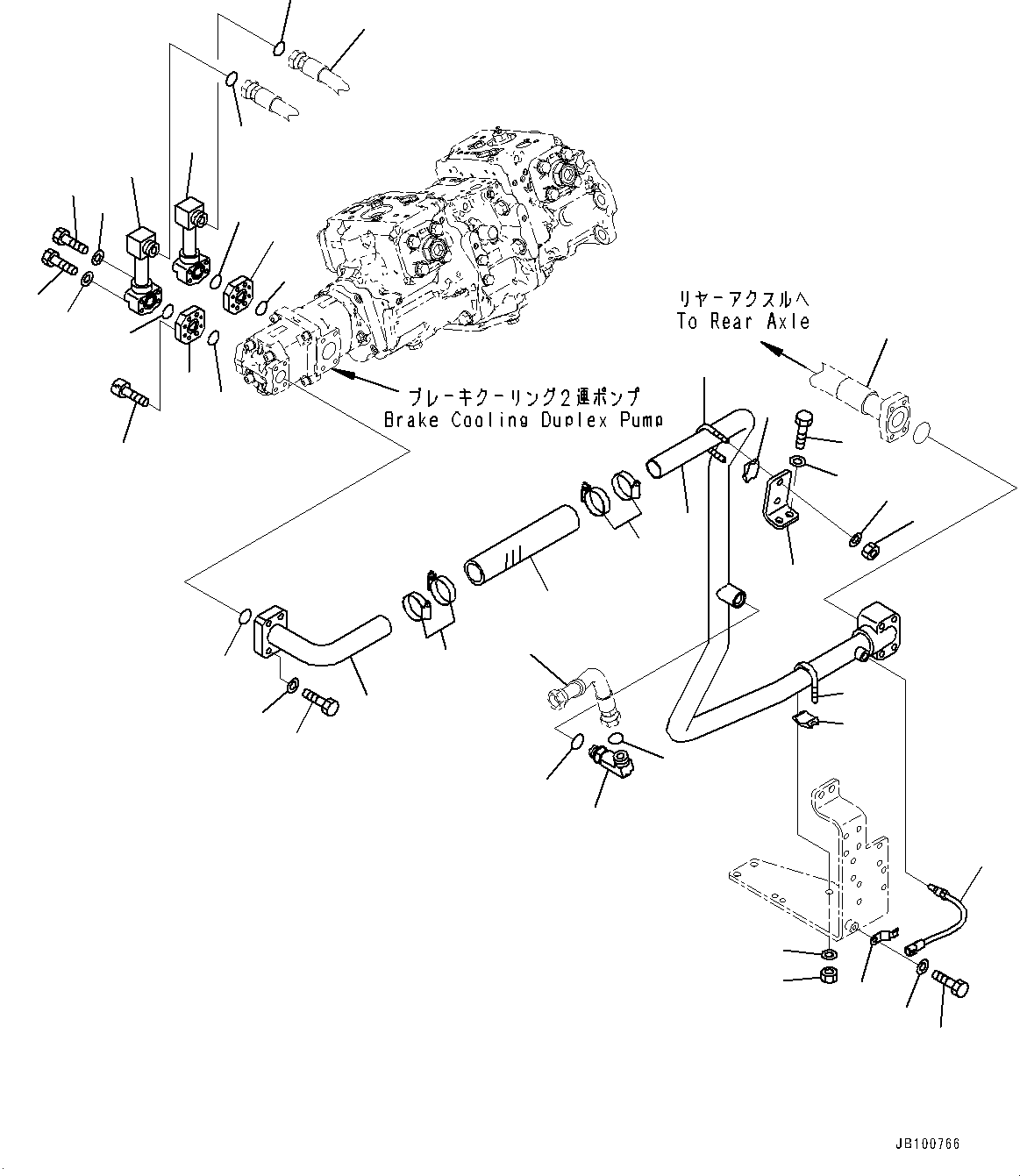 Фланец 425-S05-5220 KOMATSU
