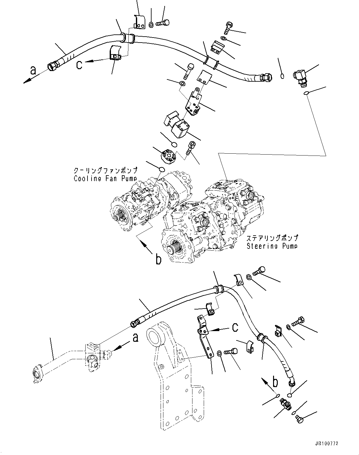 Шланг 02755-00515 KOMATSU