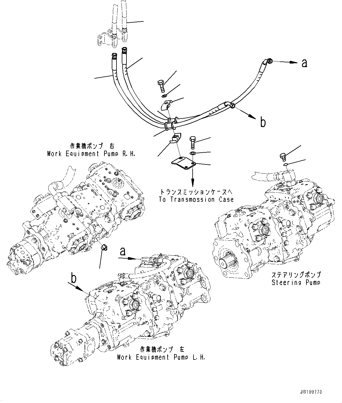 Шланг 02779-003A9 KOMATSU