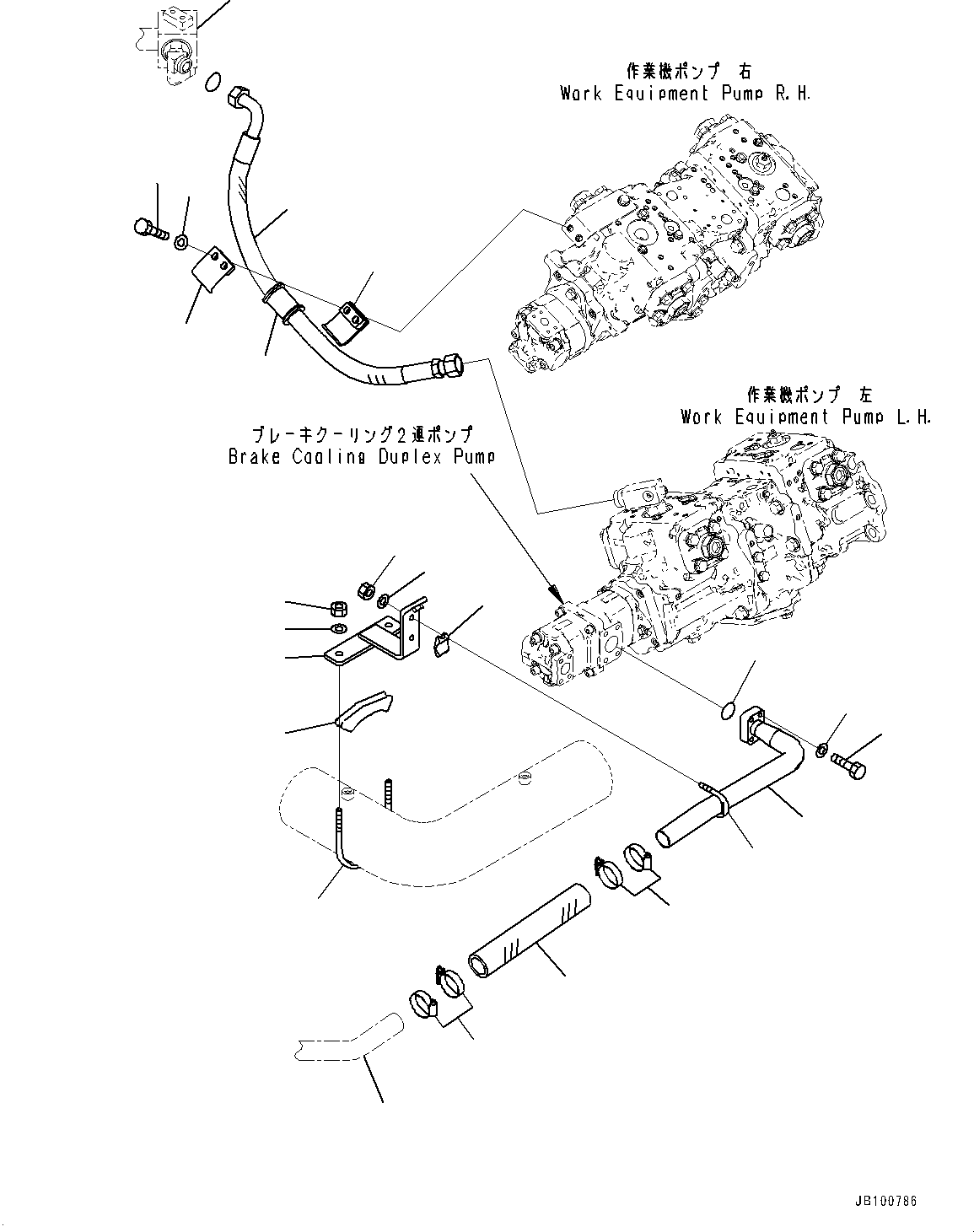 Шланг 427-62-48971 KOMATSU
