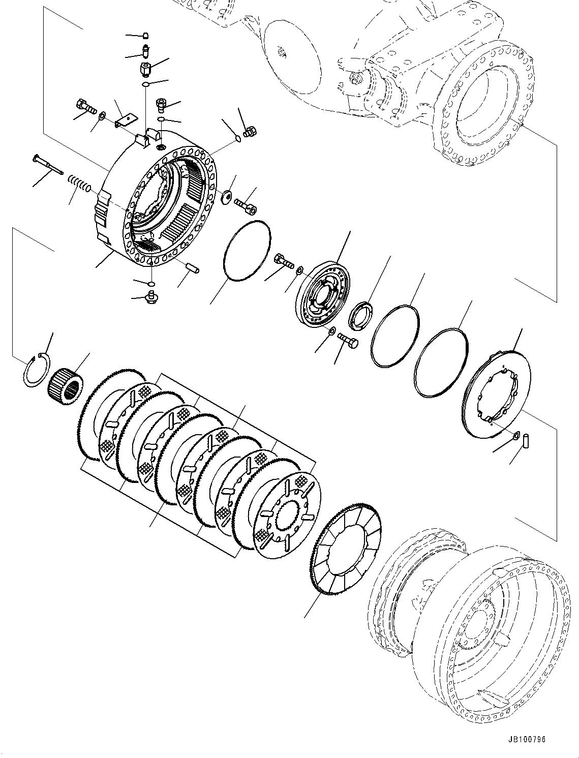 Уплотнительное кольцо круглого сечения 07000-A5345 KOMATSU