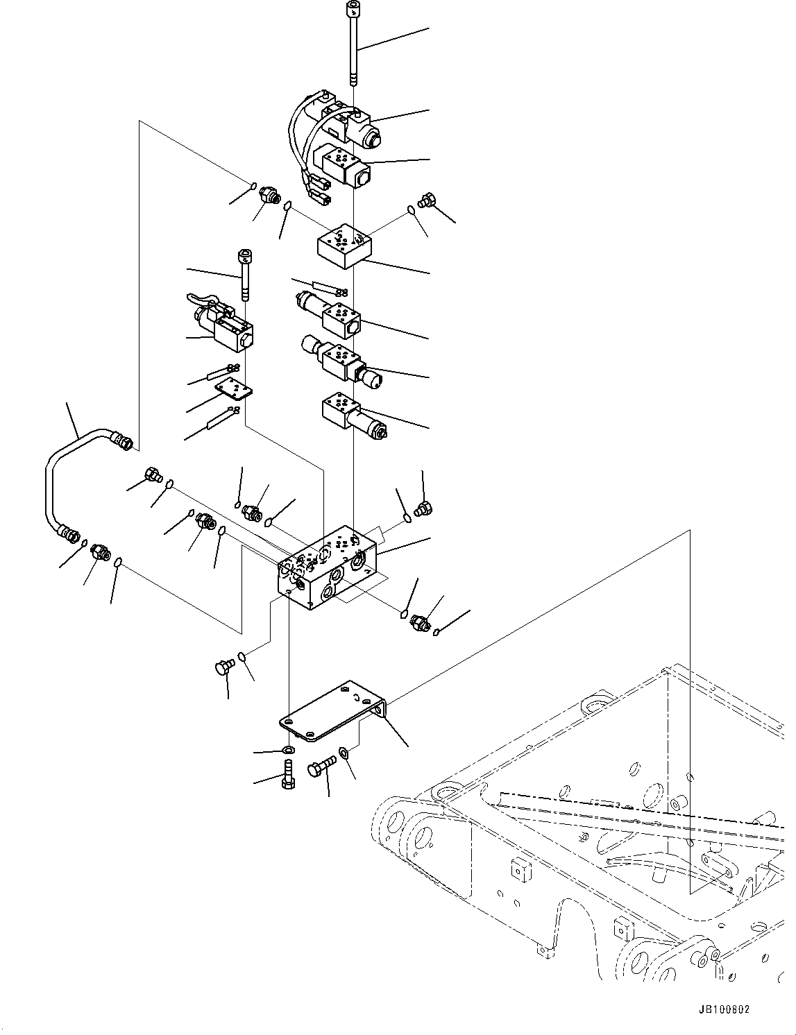 Клапан 561-89-87530 KOMATSU