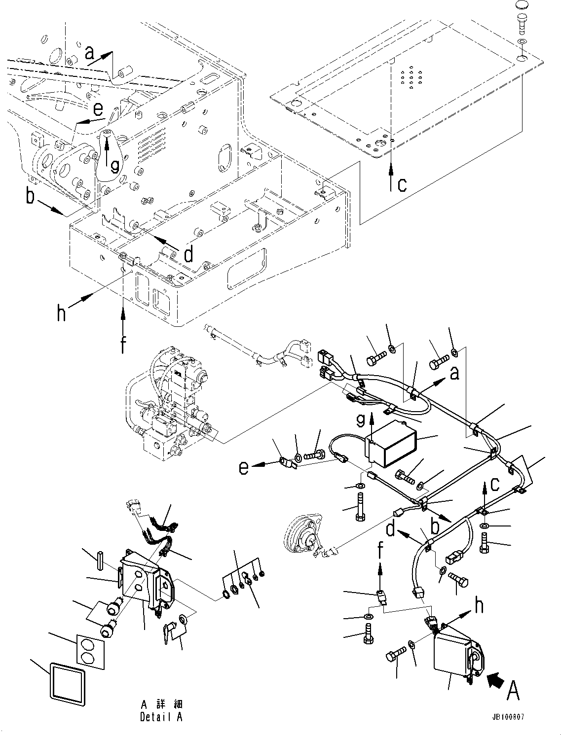 Жгут проводов 562-89-3C130 KOMATSU
