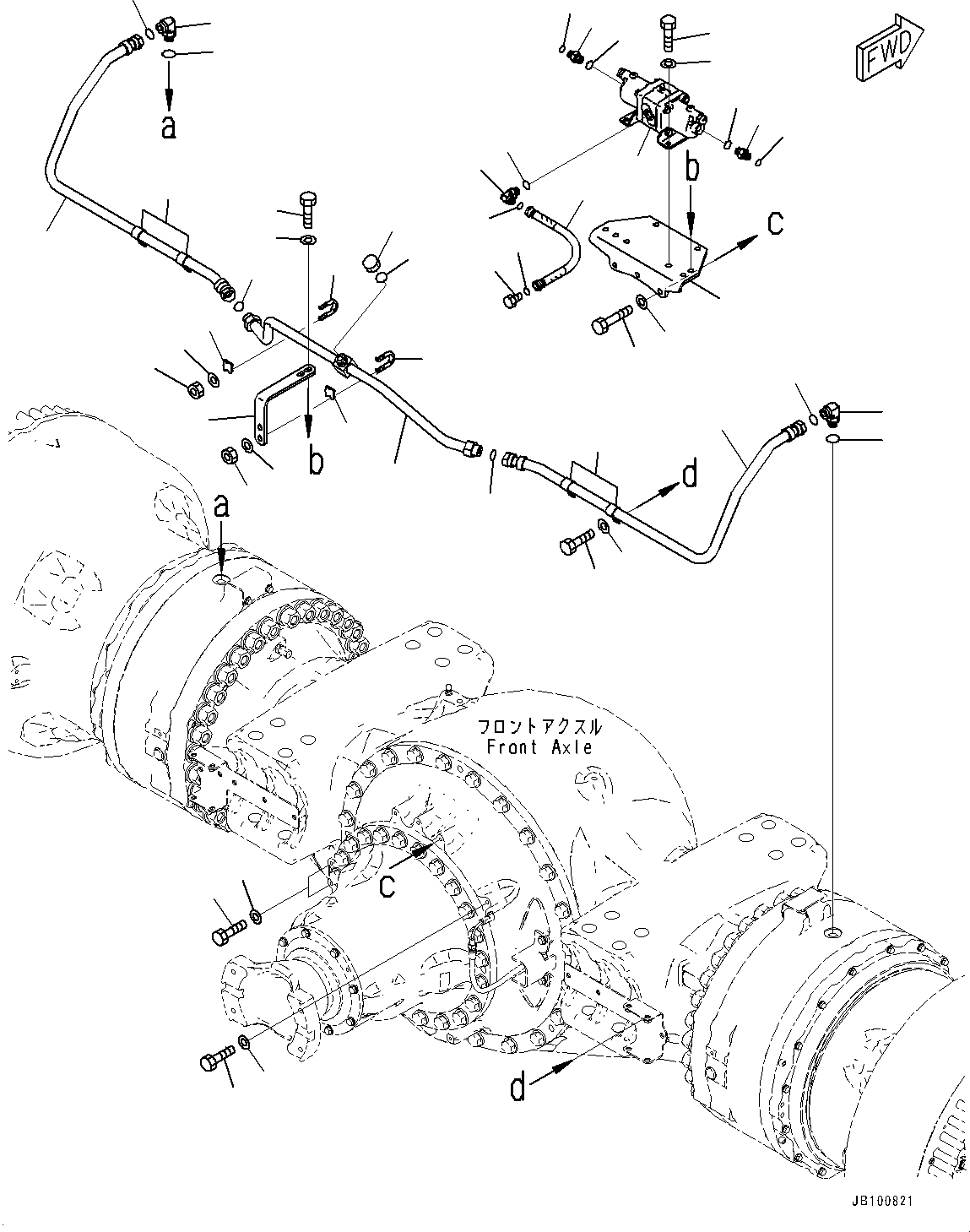 Регулятор зазора тормоза 427-43-45200 KOMATSU