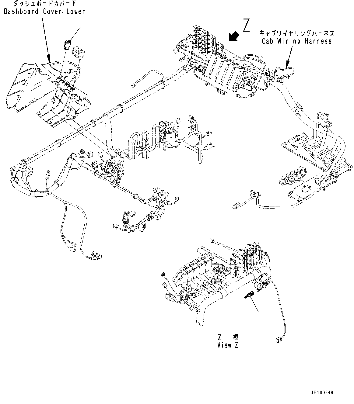 Switch Assembly, Engine Mode 56D-06-33781 KOMATSU