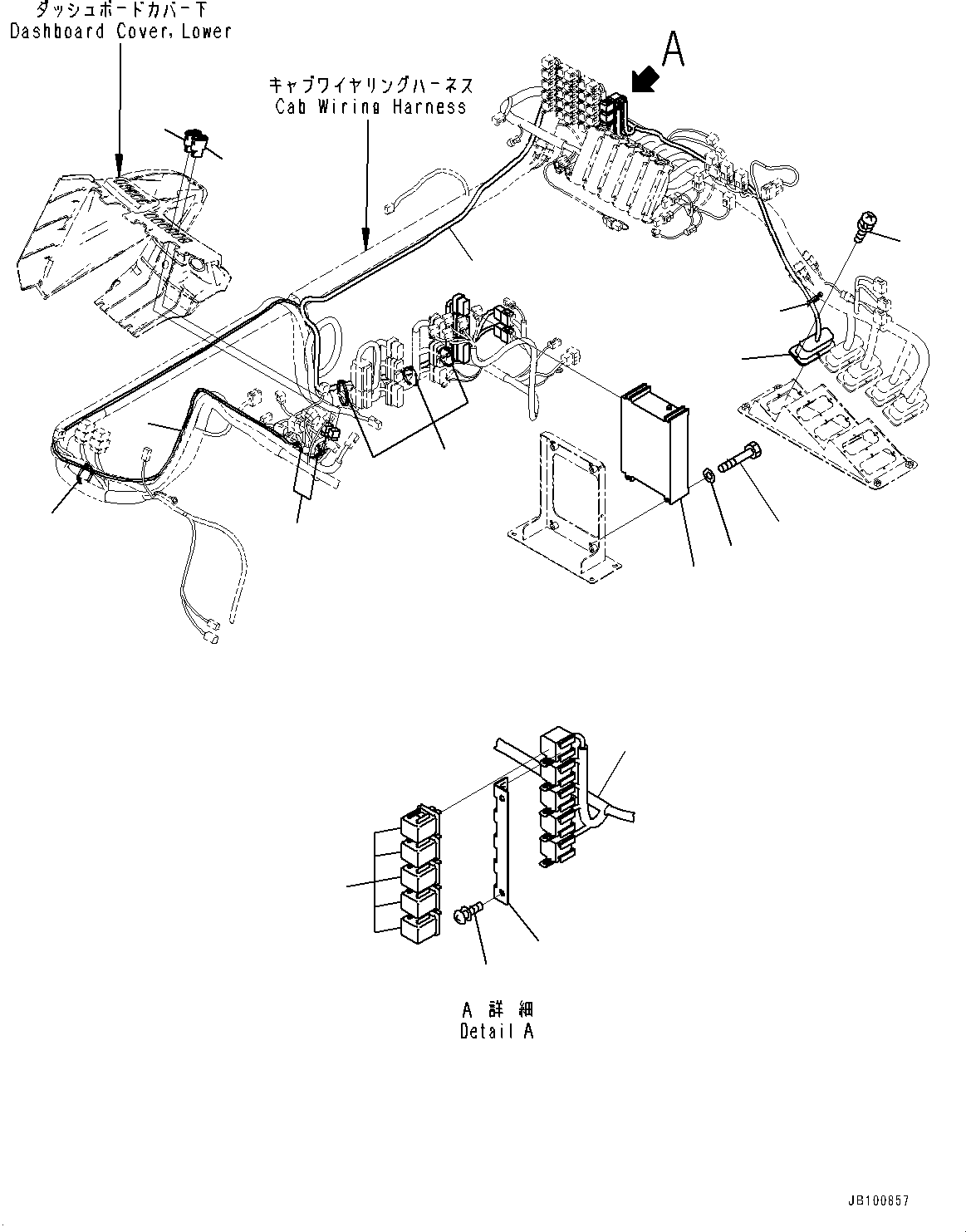 Жгут проводов 562-89-3C111 KOMATSU