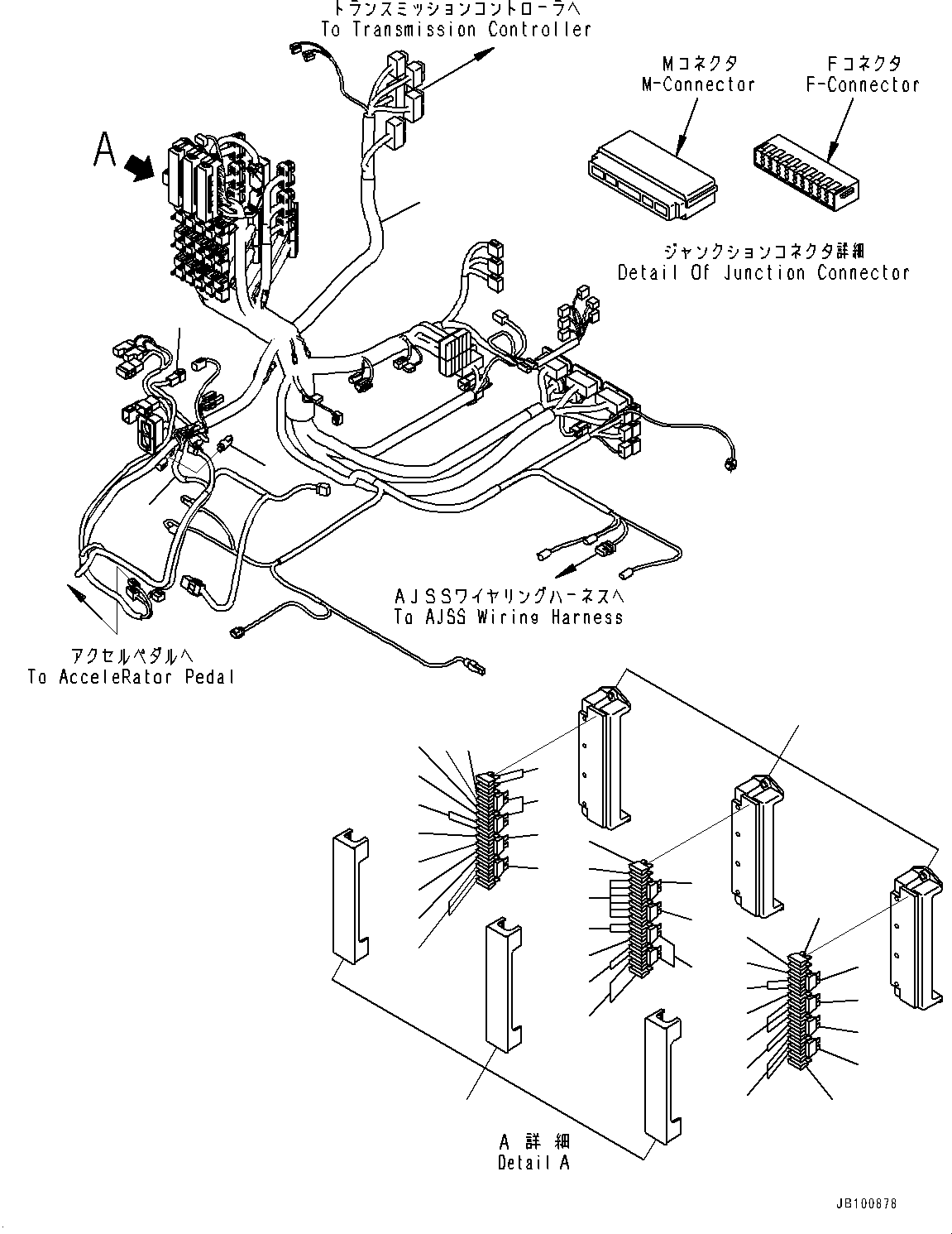 Жгут проводов 427-06-51660 KOMATSU