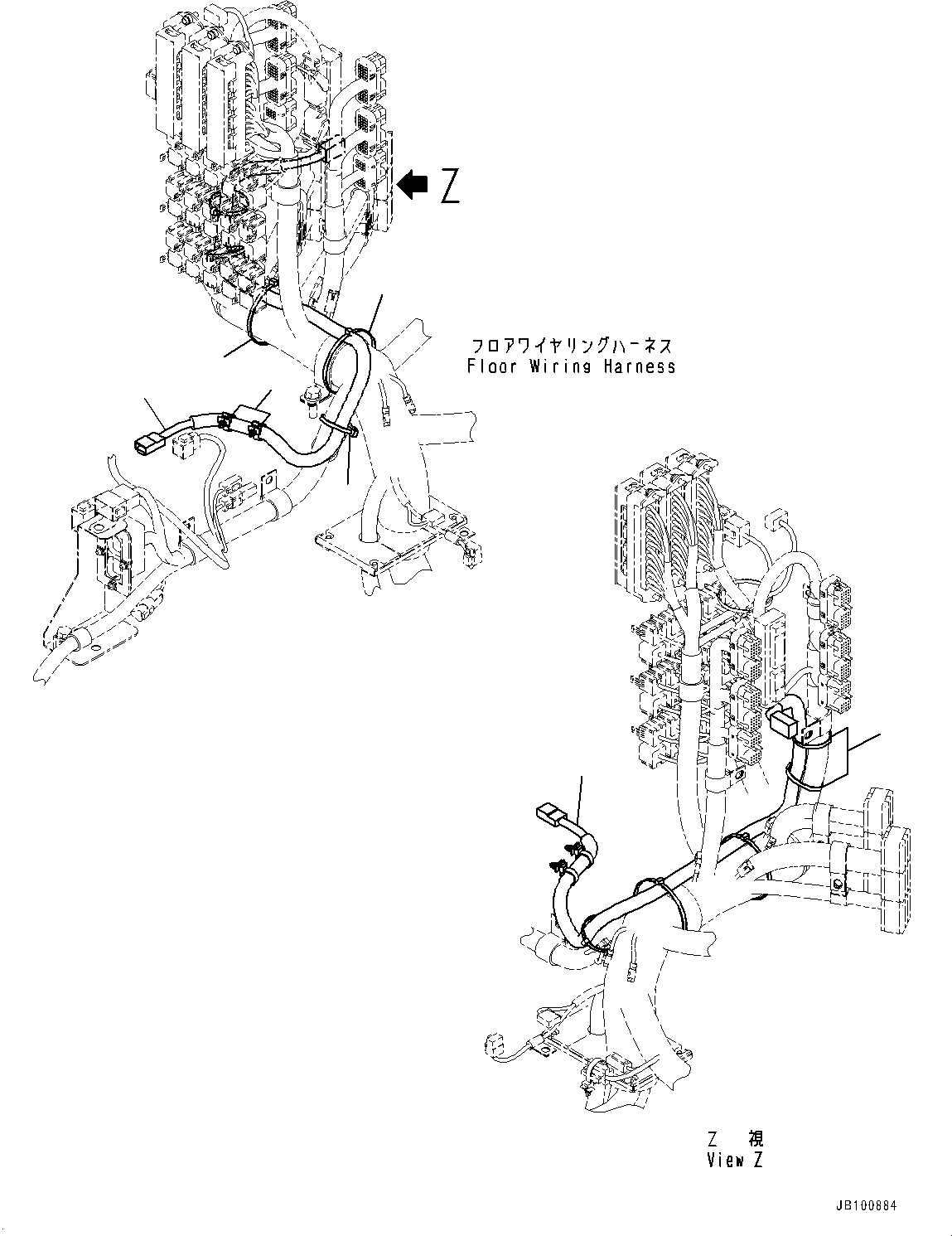Жгут проводов 7831-47-8740 KOMATSU