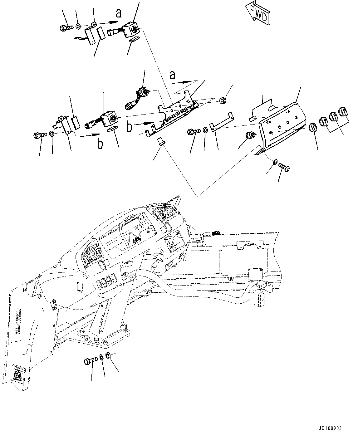 Переключатель в сборе 427-06-51920 KOMATSU