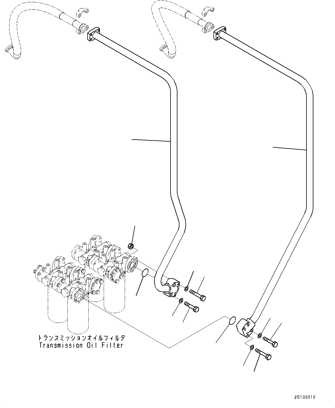 Трубка 426-16-61810 KOMATSU