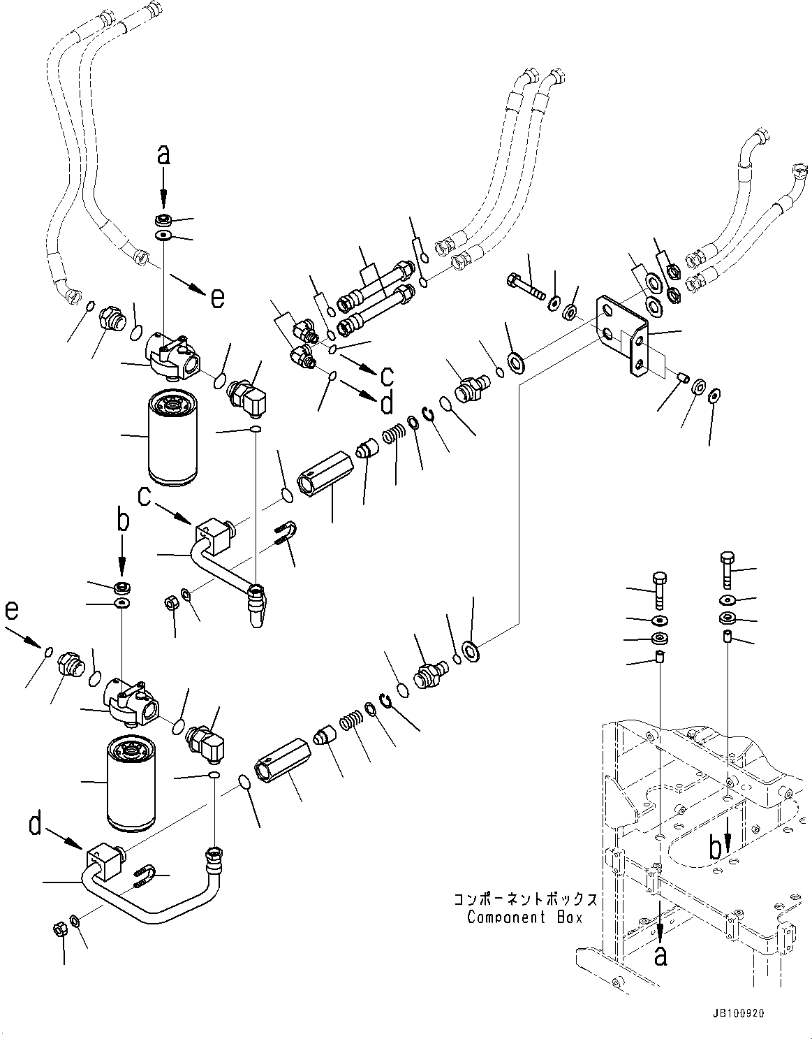 Угольник 426-43-69550 KOMATSU