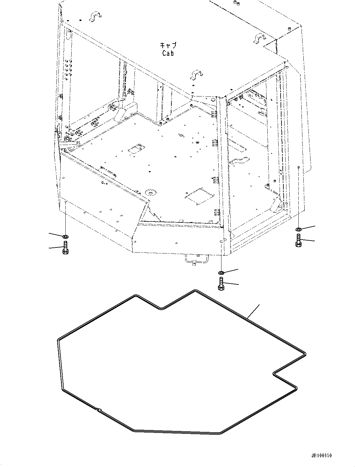 Уплотнение 427-56-51420 KOMATSU
