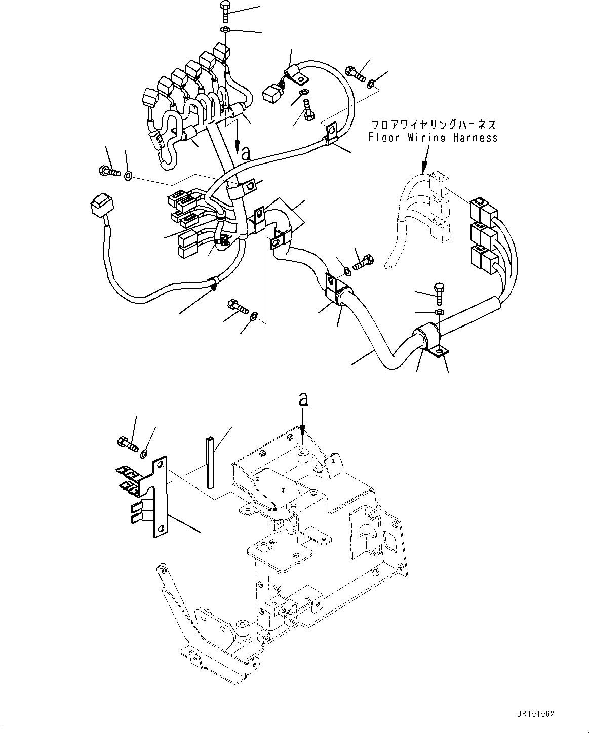 Жгут проводов 427-06-58870 KOMATSU