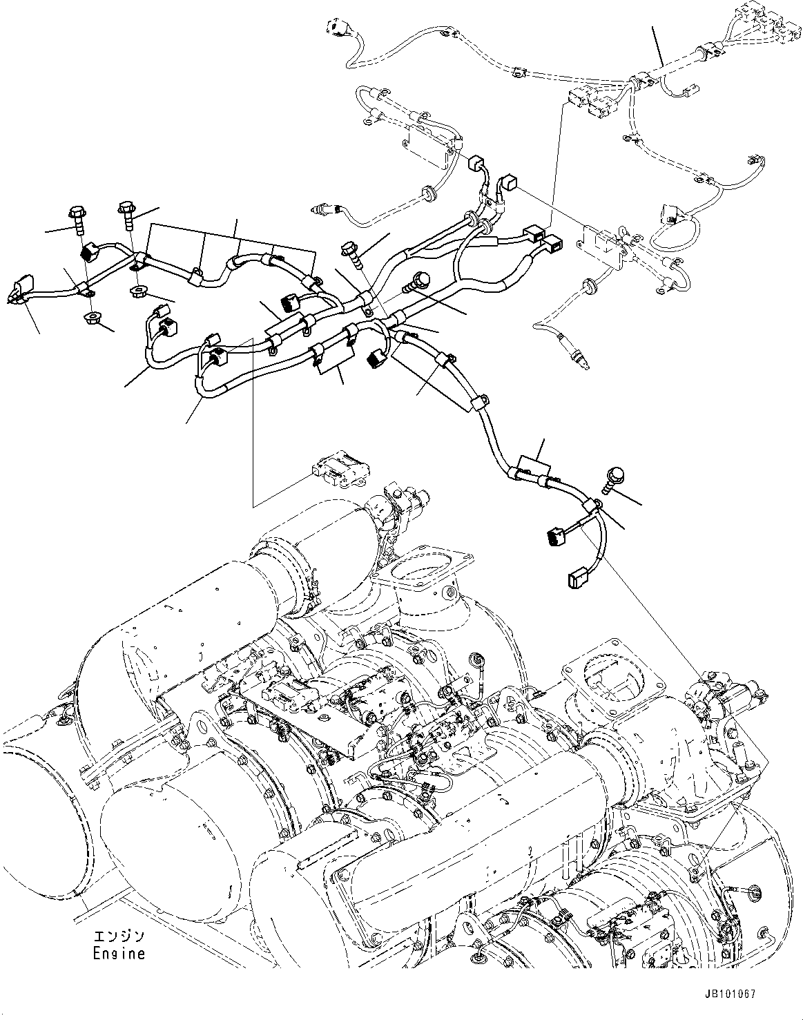 Жгут проводов 426-06-63441 KOMATSU