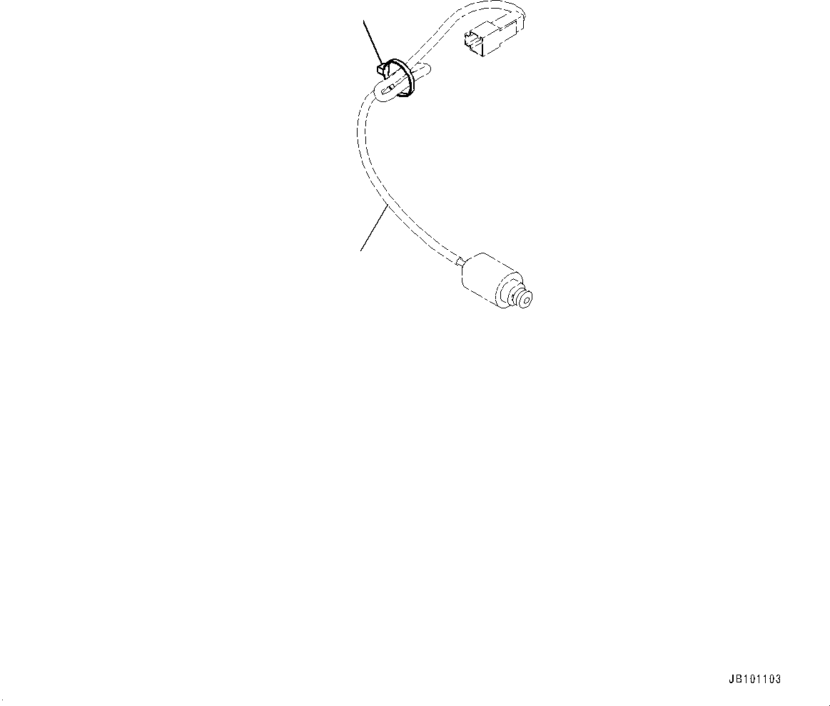 Switch(Brake Piping,Accumulator Piping) (56B-43-51920) KOMATSU