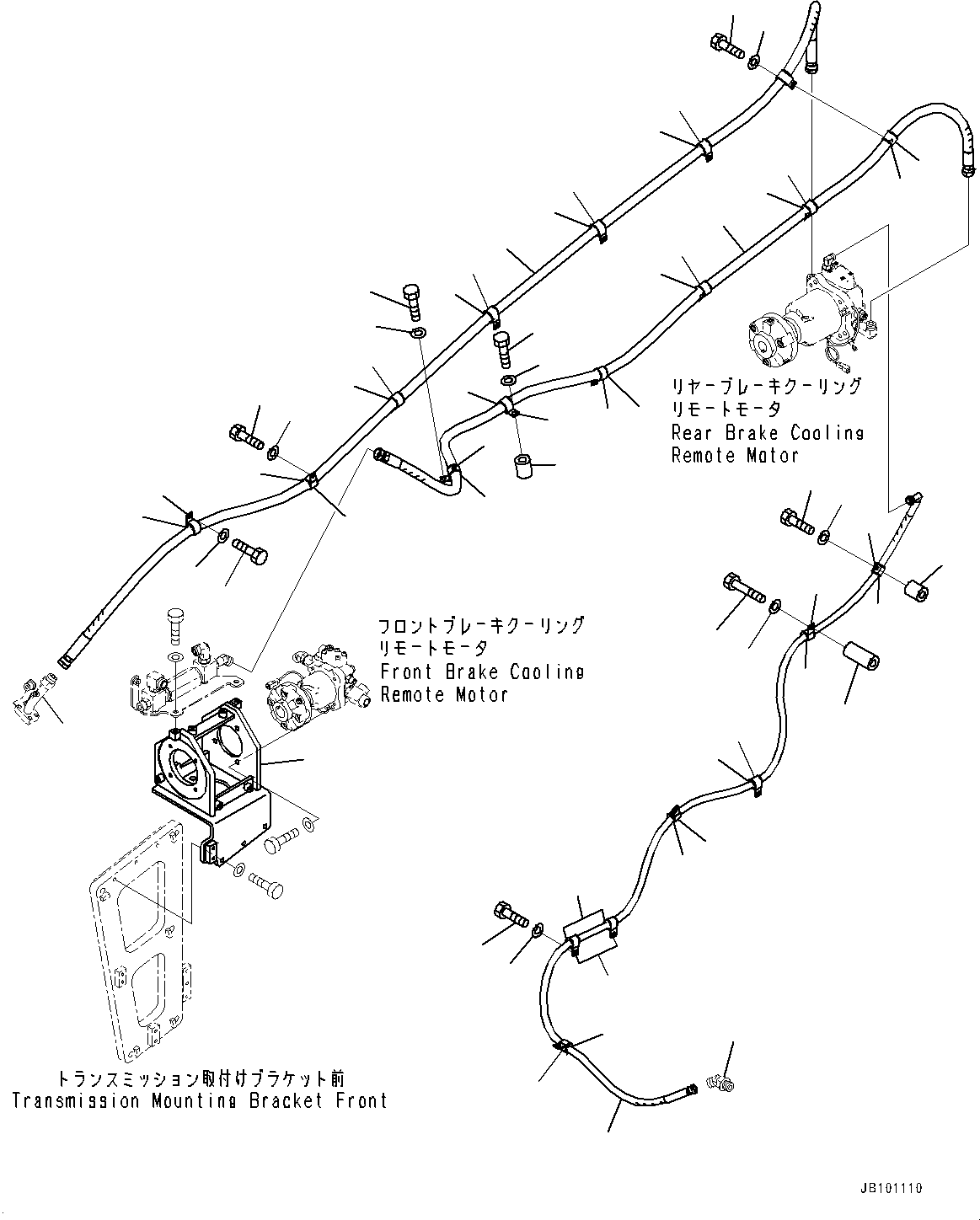 Шланг 02765-00634 KOMATSU