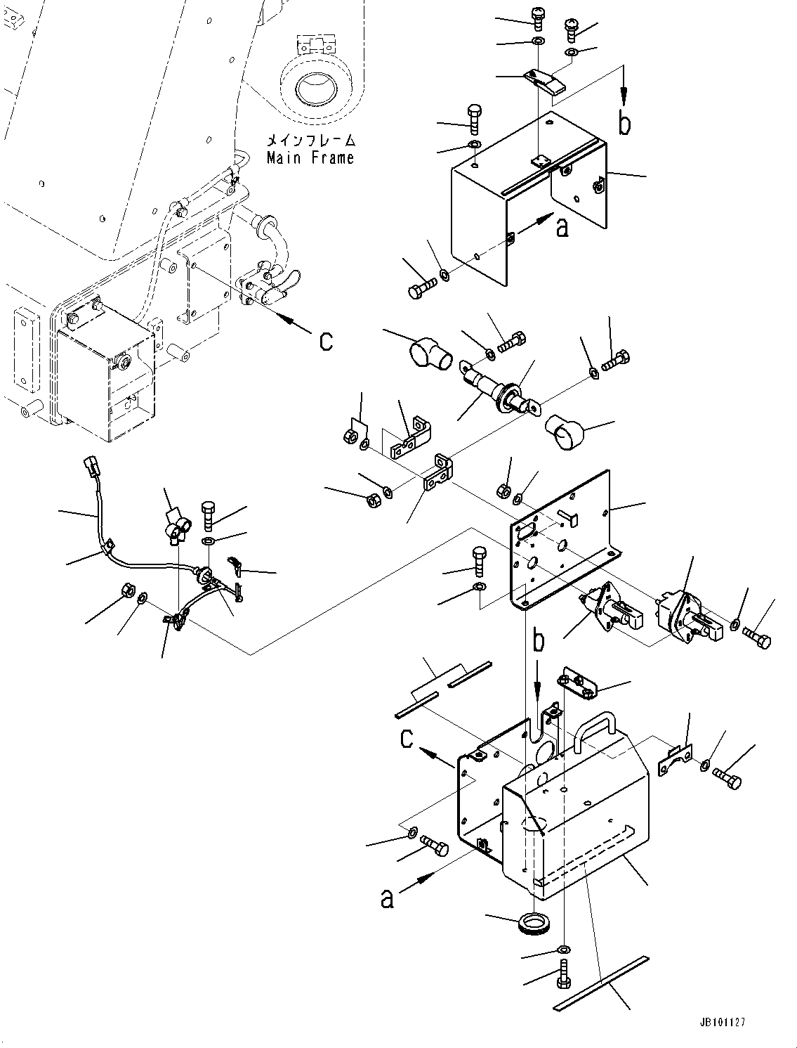 Жгут проводов 562-84-3C170 KOMATSU