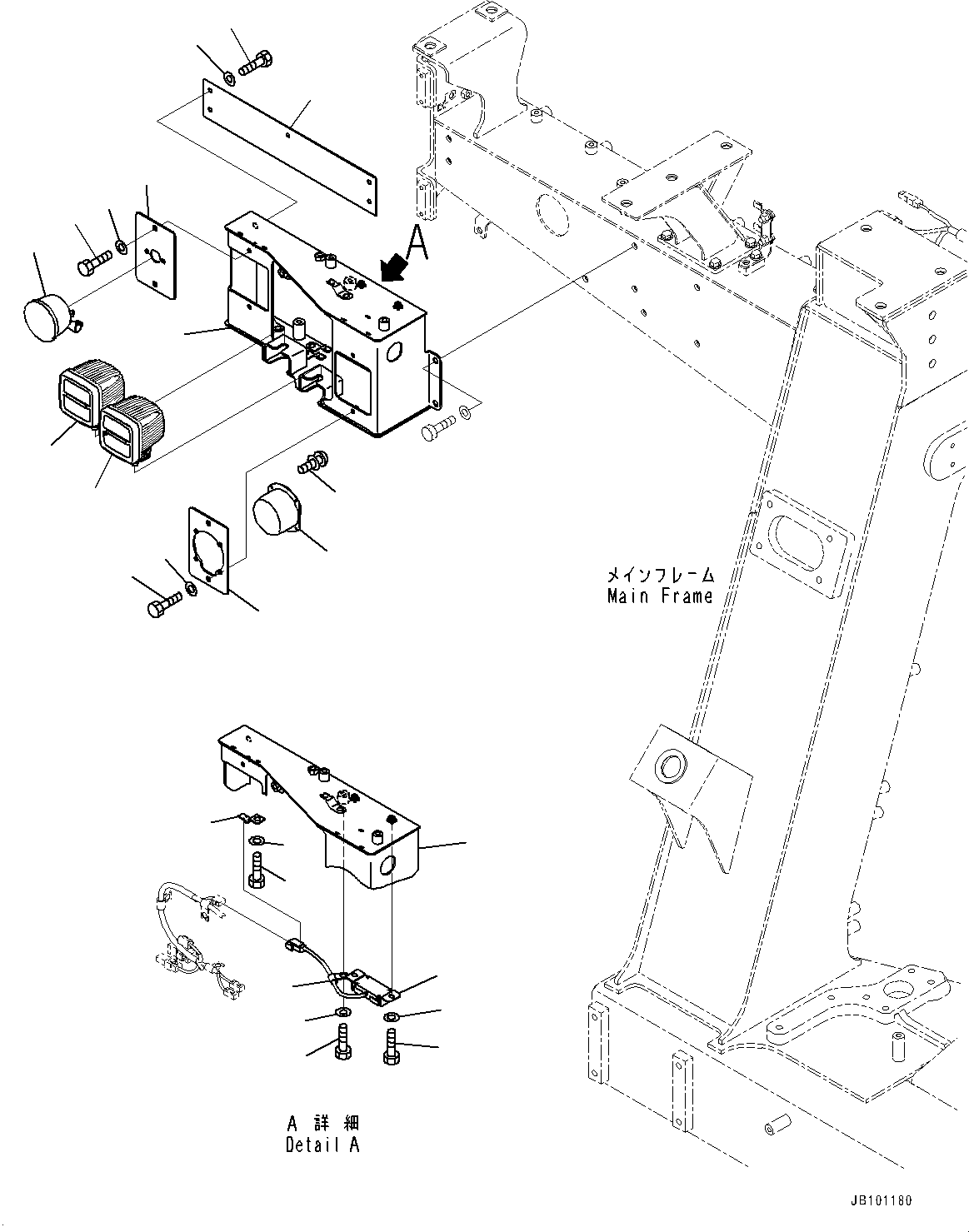 Коробка 561-86-91481 KOMATSU