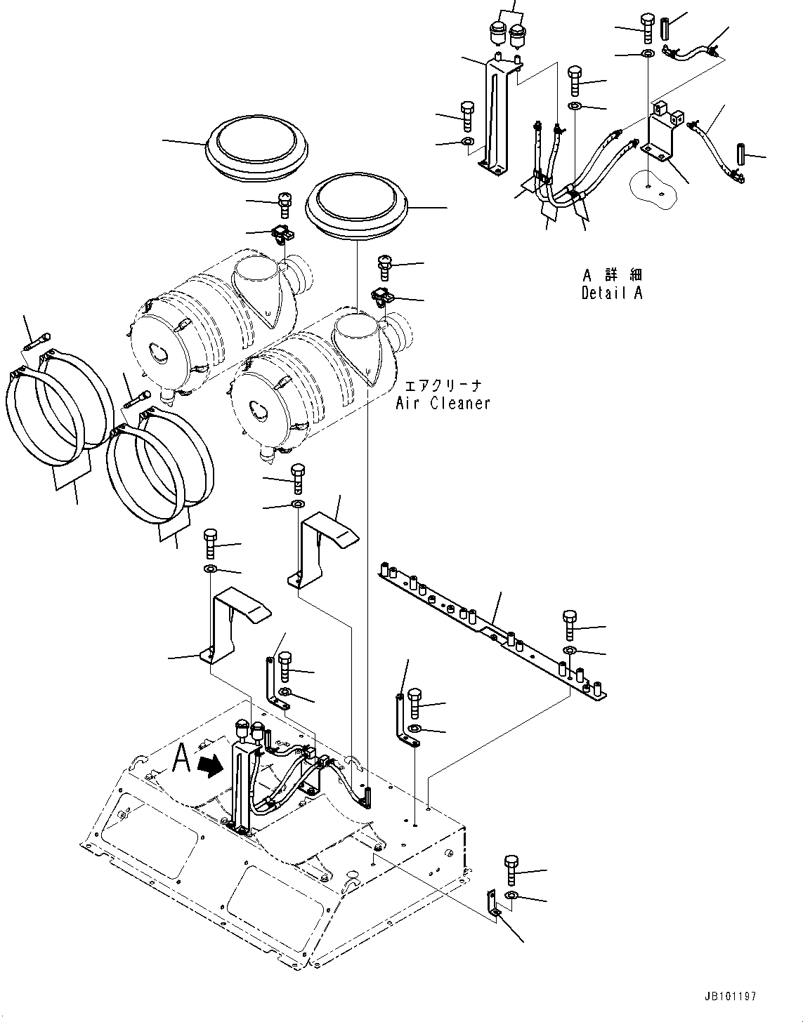 Шланг в сборе 08671-80090 KOMATSU