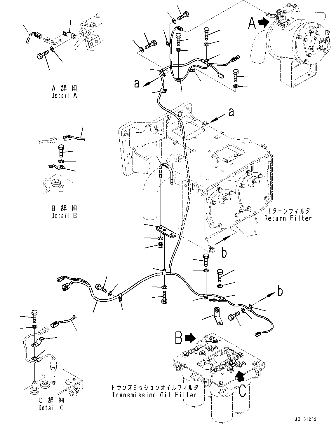 Жгут проводов 561-06-93341 KOMATSU