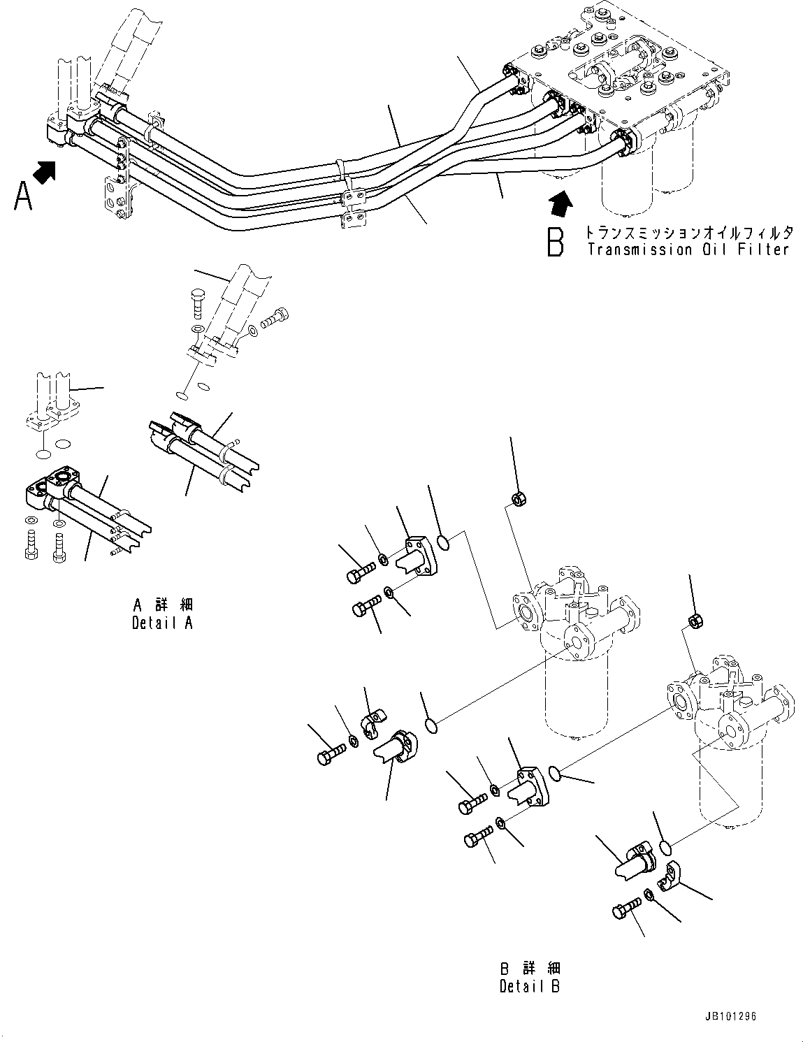Трубка 561-16-91141 KOMATSU