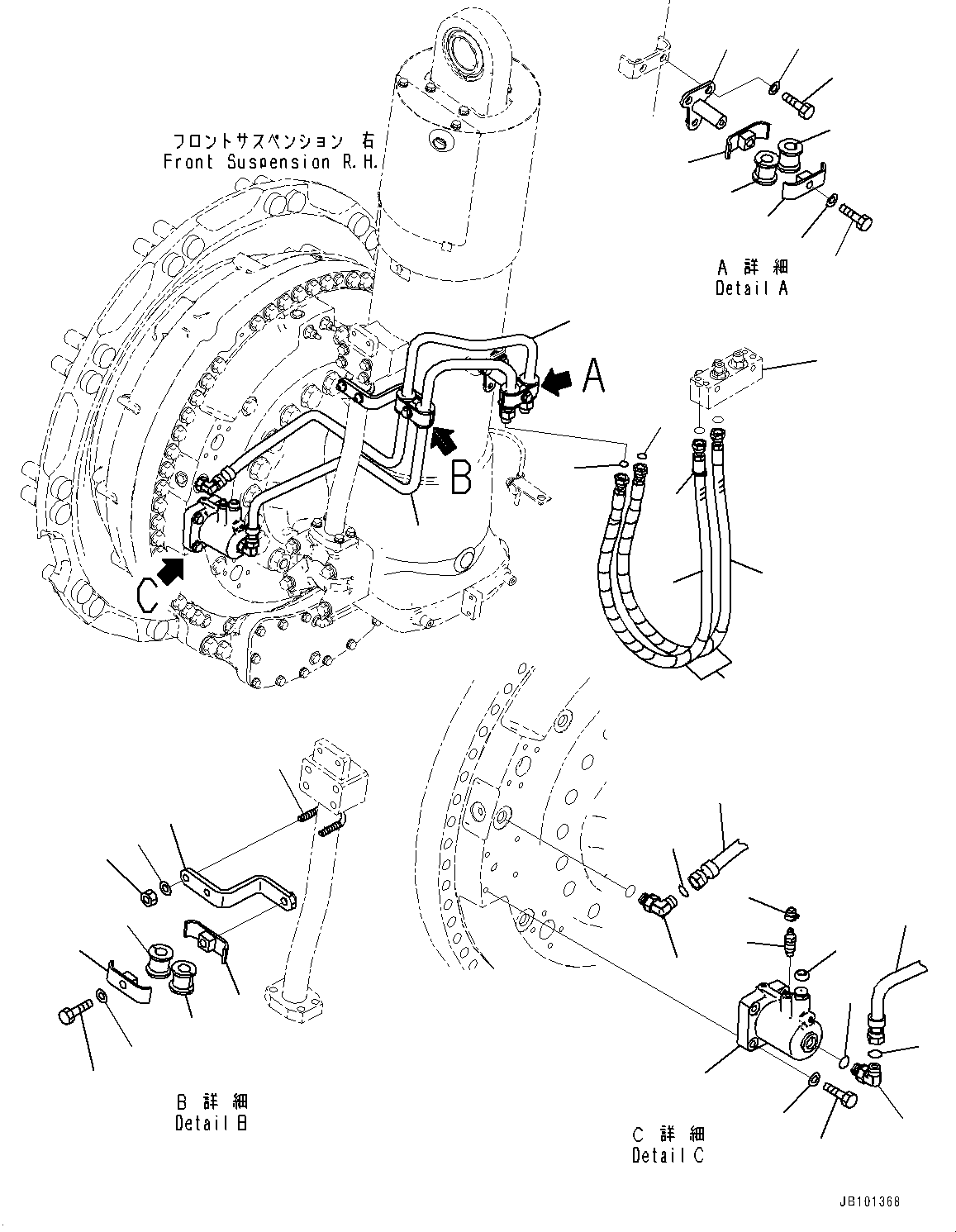 Трубка 561-43-94820 KOMATSU
