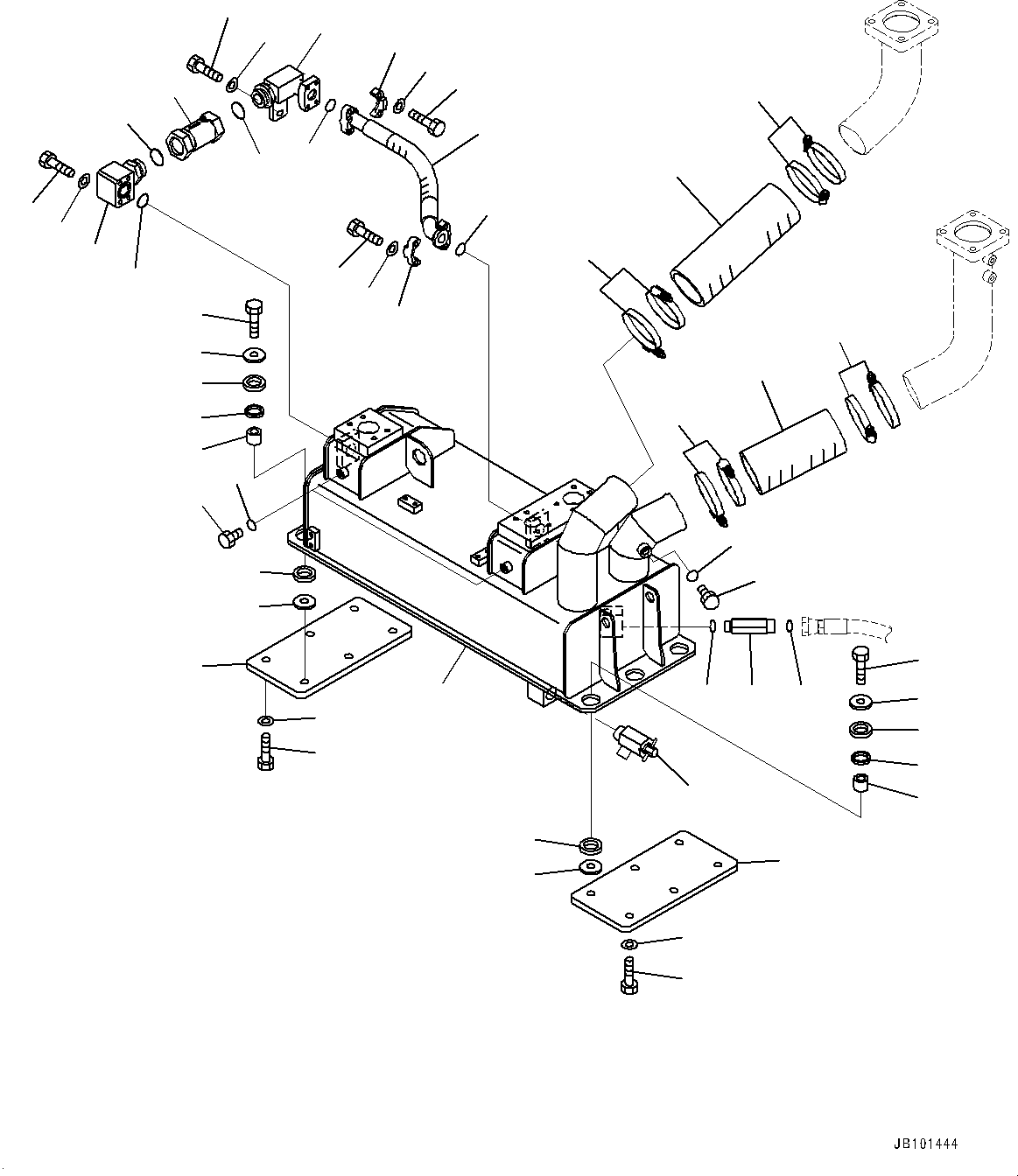 Шланг 07260-28732 KOMATSU