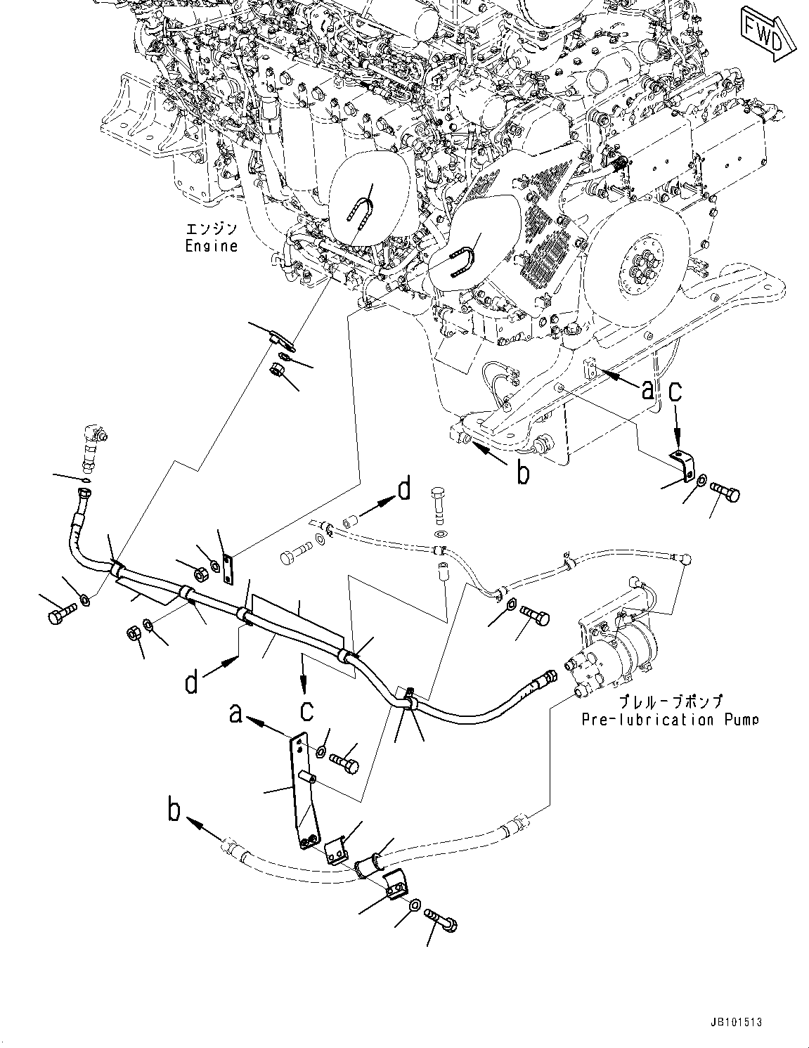 шланг 02773-00522 KOMATSU