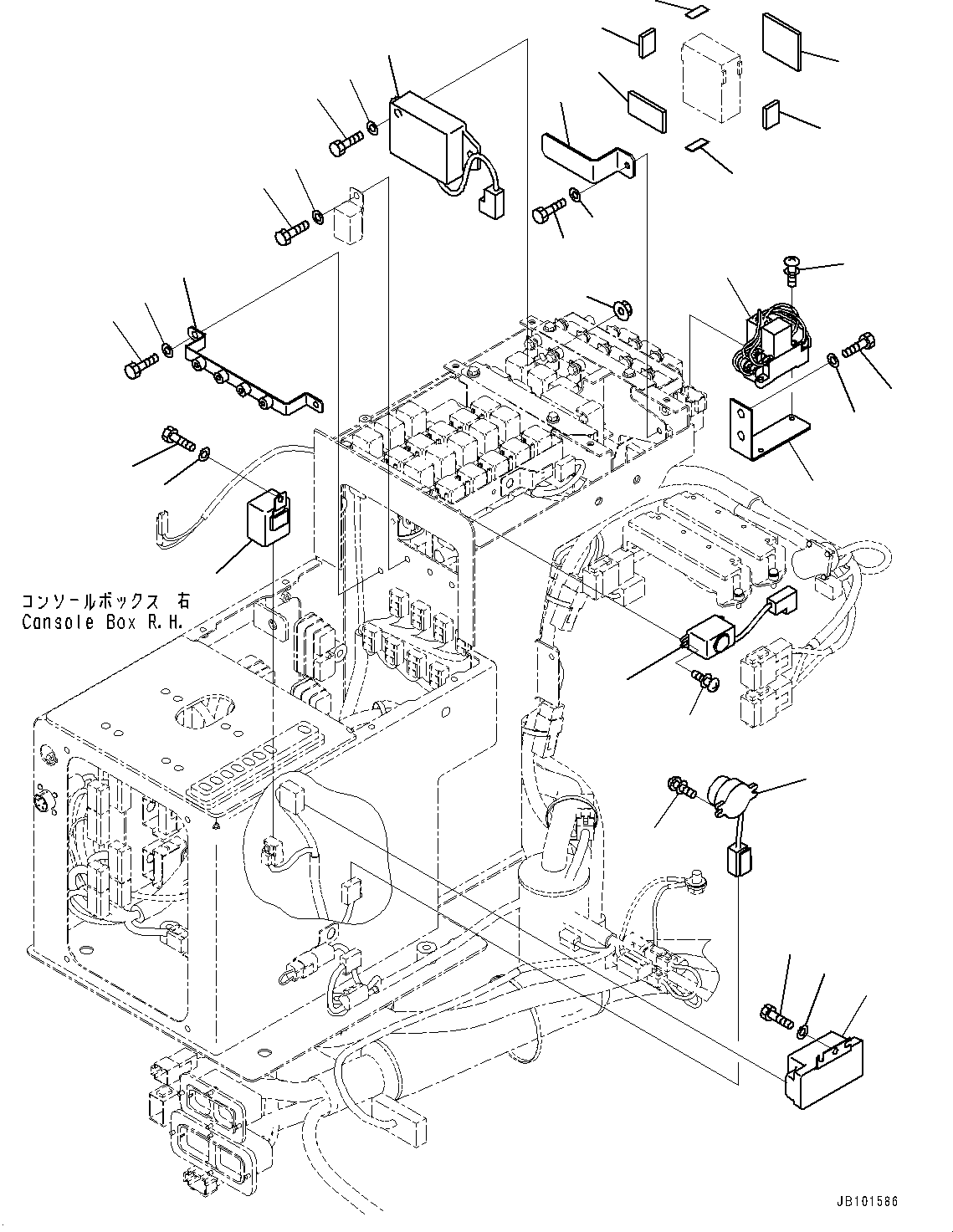 Relay Assembly 42C-06-21850 KOMATSU