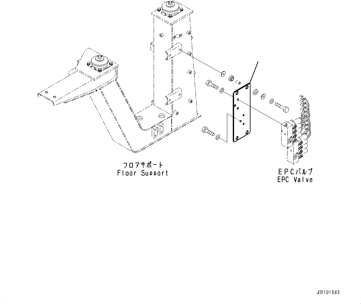 Пластина 42C-62-15780 KOMATSU