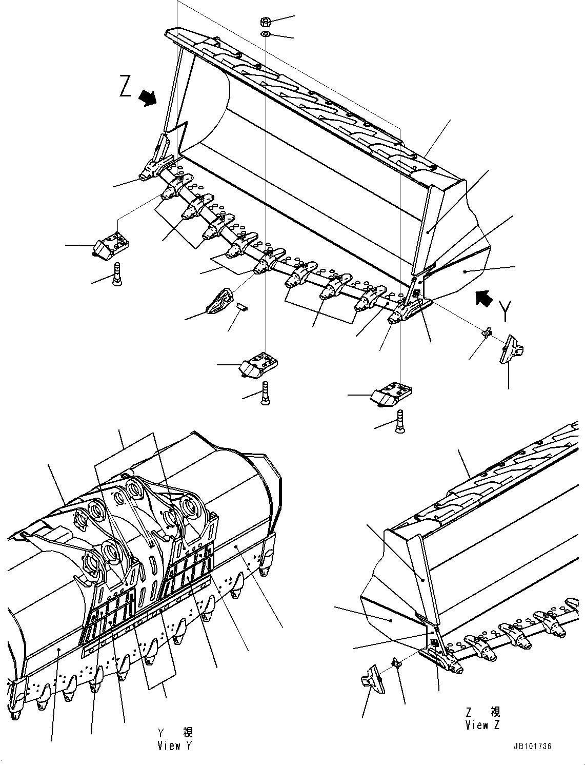 Кожух вентилятора 42C-70-13530 KOMATSU