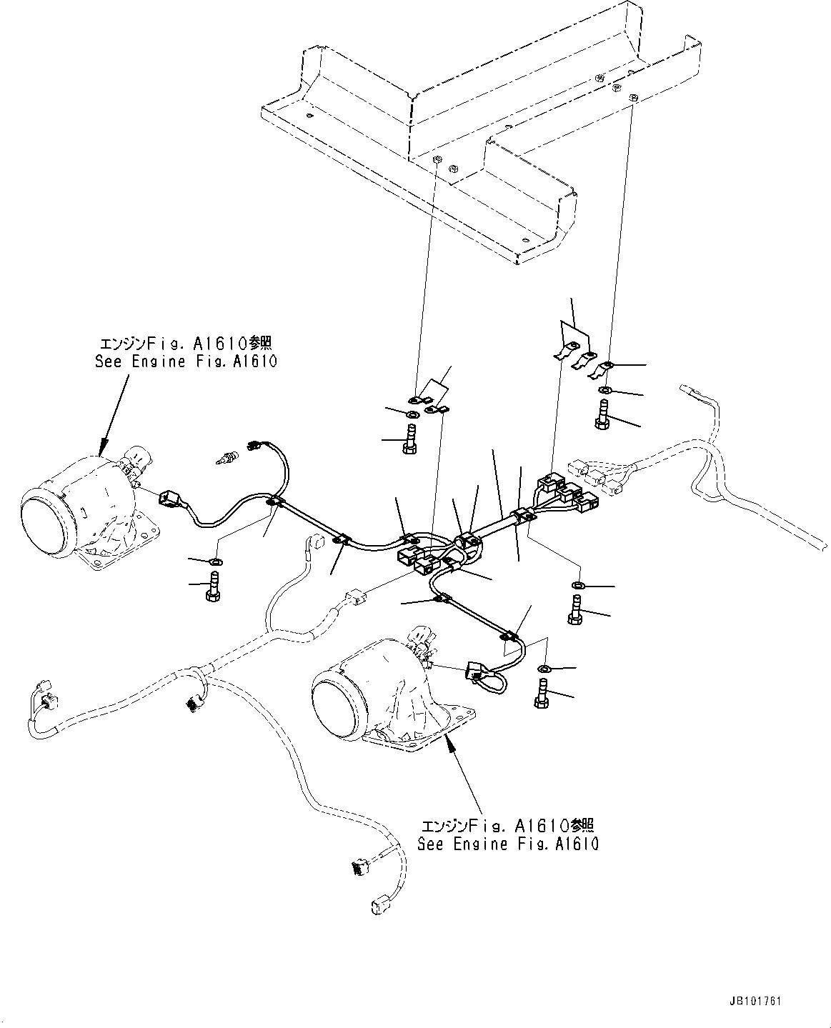 Жгут проводов 426-06-63410 KOMATSU