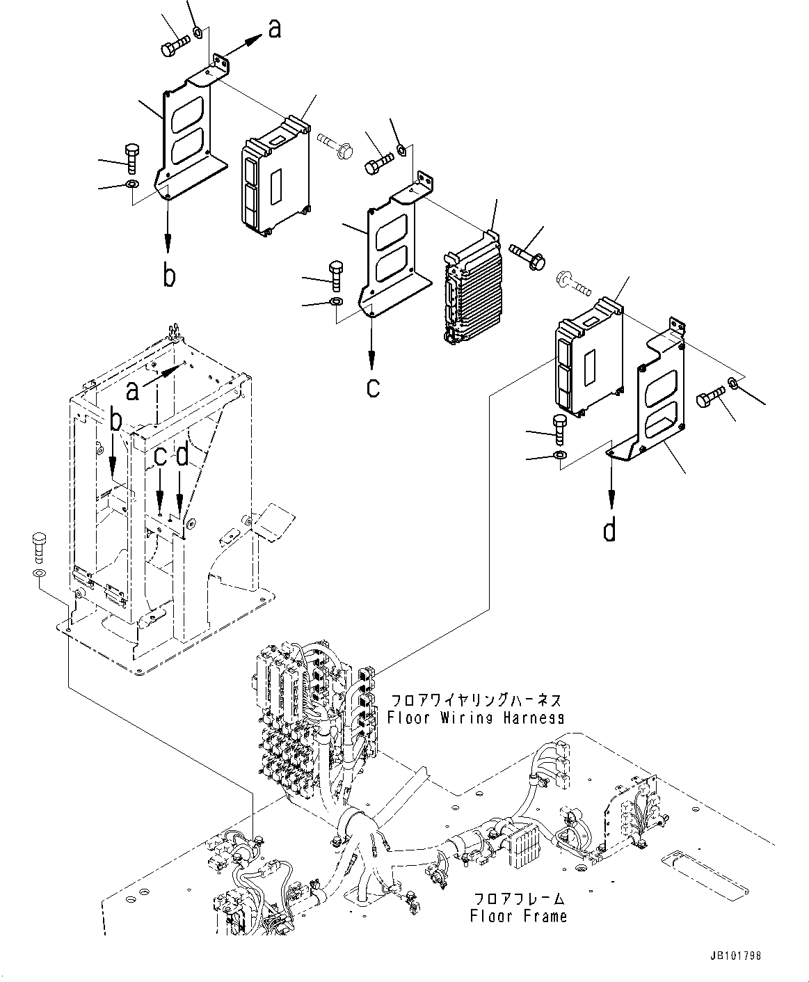 Controller, Monitor 7823-41-6502 KOMATSU
