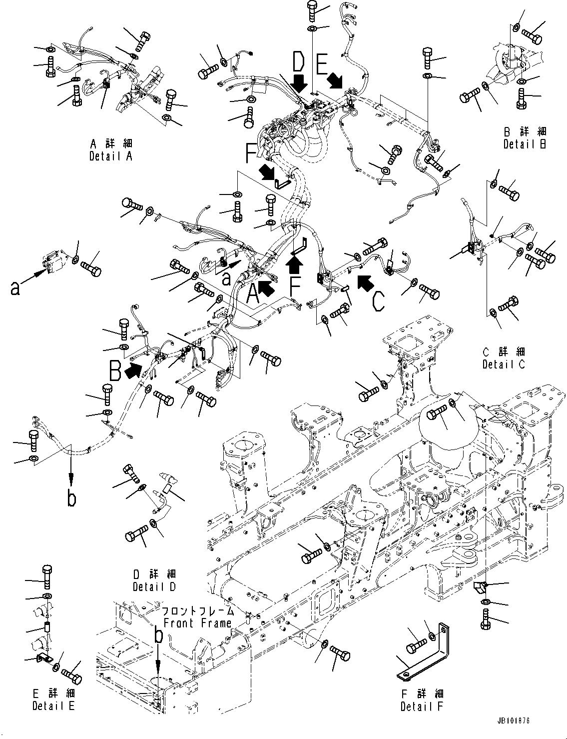 Крышка 56B-06-31241 KOMATSU