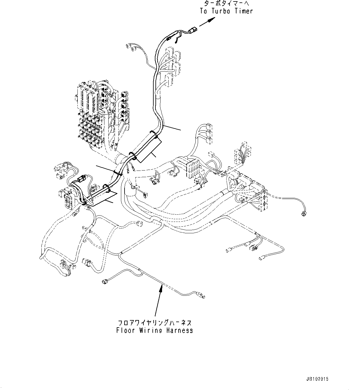 Жгут проводов 427-06-51220 KOMATSU