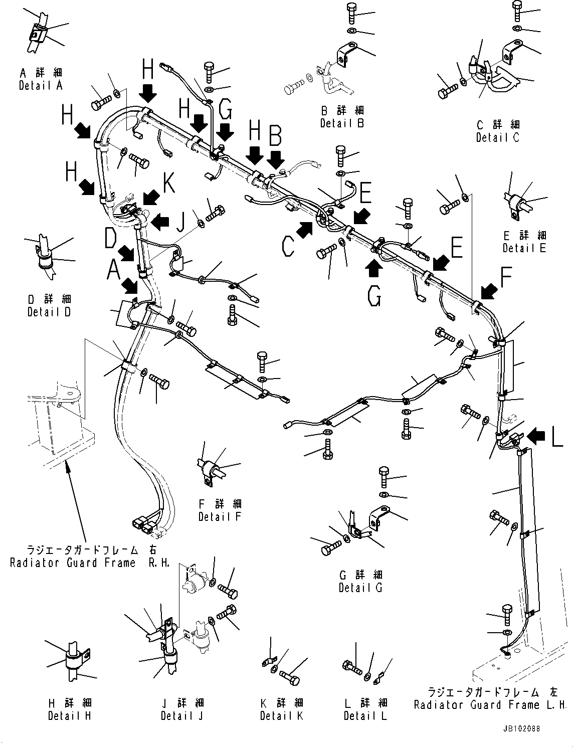 Жгут проводов 427-06-42131 KOMATSU