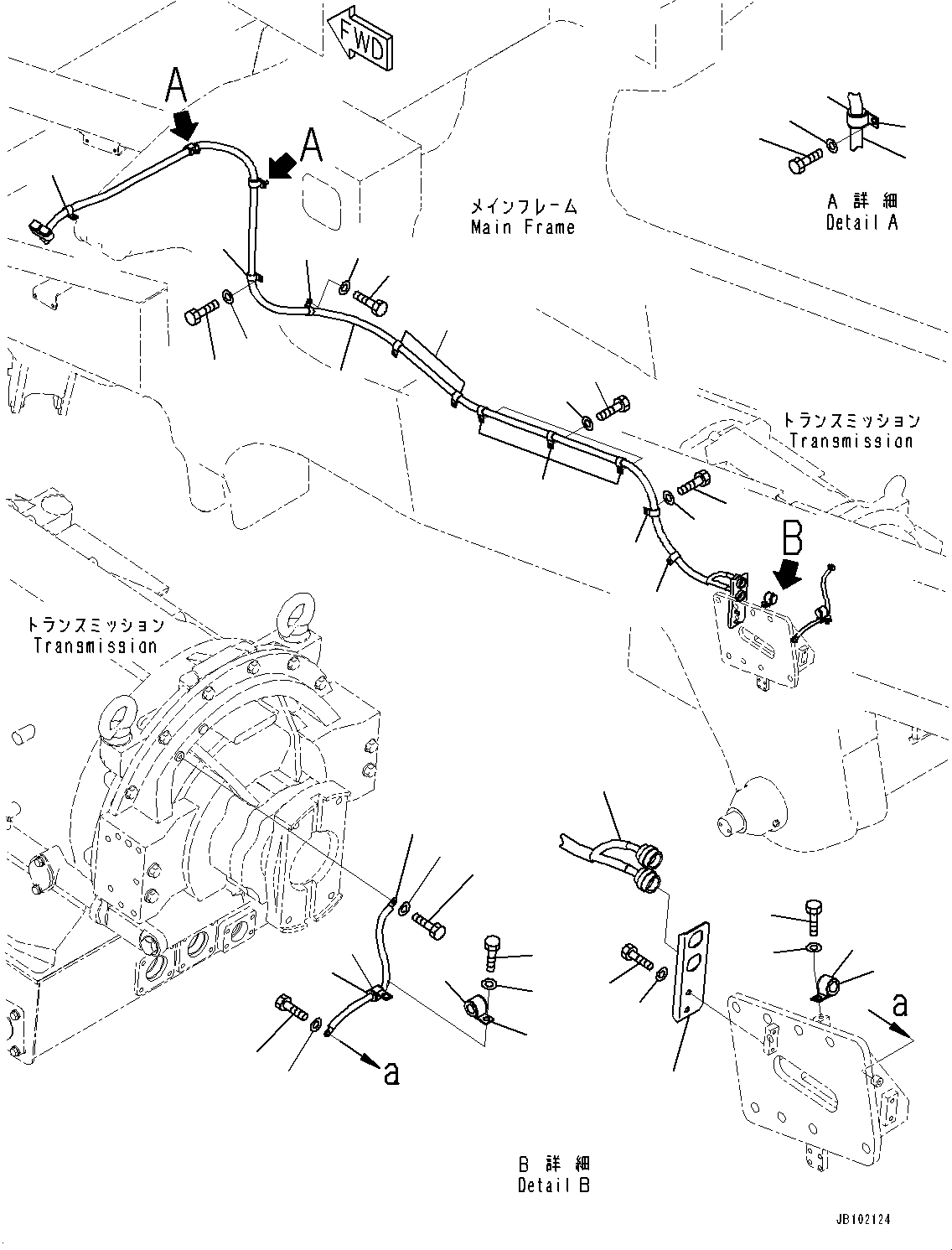 Жгут проводов 561-44-91420 KOMATSU