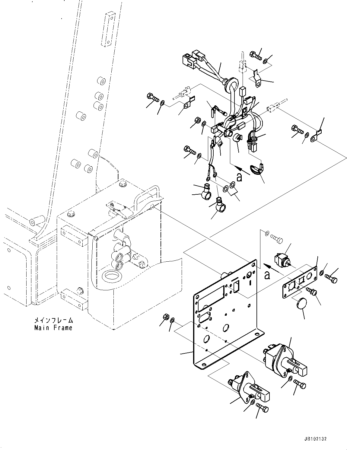 Жгут проводов 561-06-93271 KOMATSU
