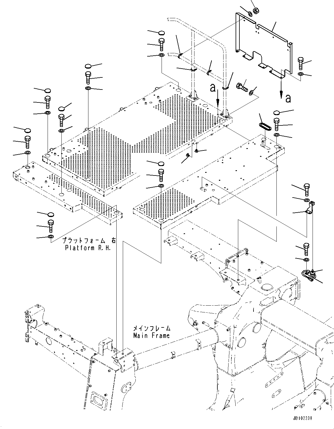 Крышка 561-54-91462 KOMATSU