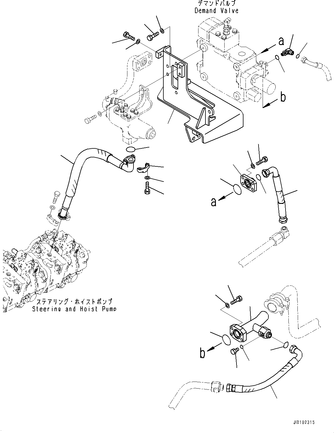 Шланг 02772-006A4 KOMATSU