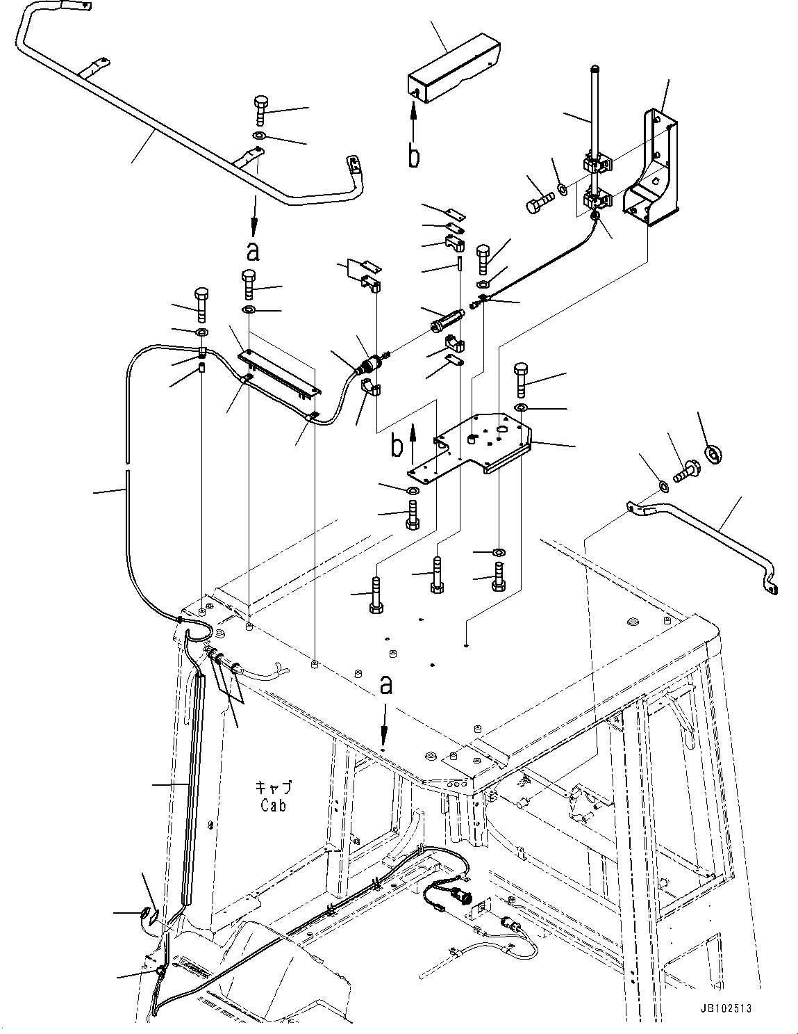 Antenna, KOMTRAX 8A13-10-5100 KOMATSU