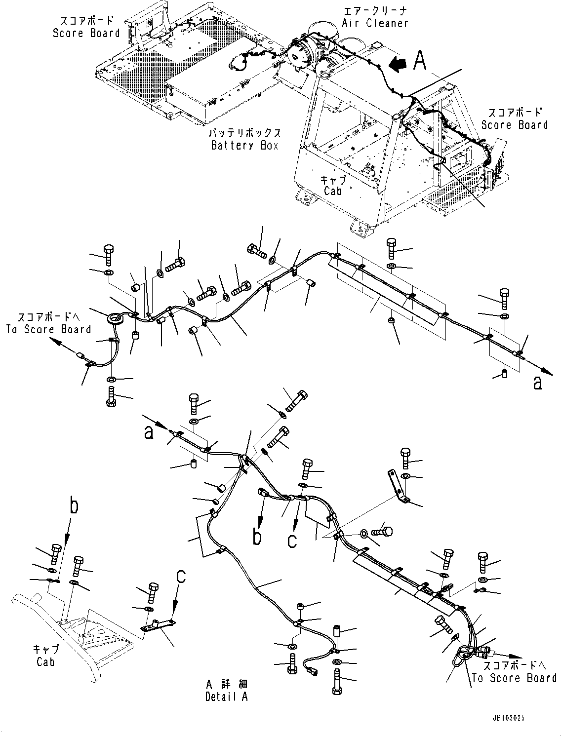 Жгут проводов 561-86-91341 KOMATSU