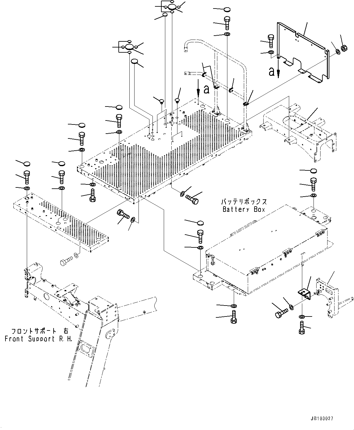 Bracket(Electric Wiring Harness,Mounting Bracket) (561-06-92851) KOMATSU