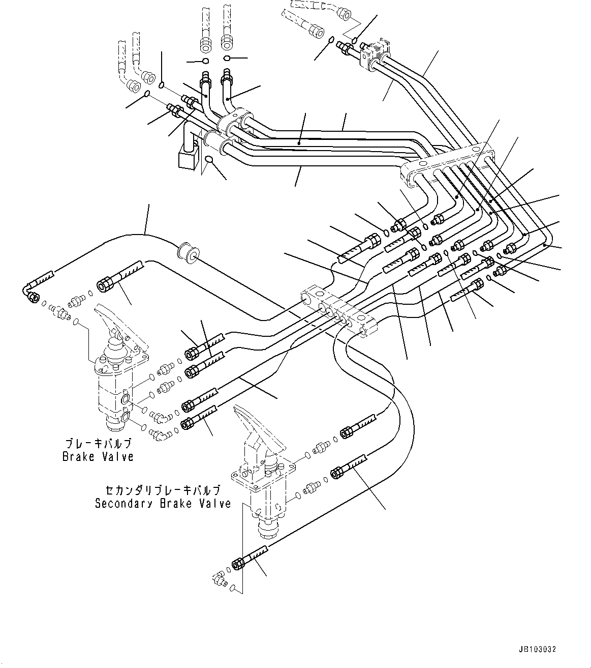 Трубка 569-43-83393 KOMATSU