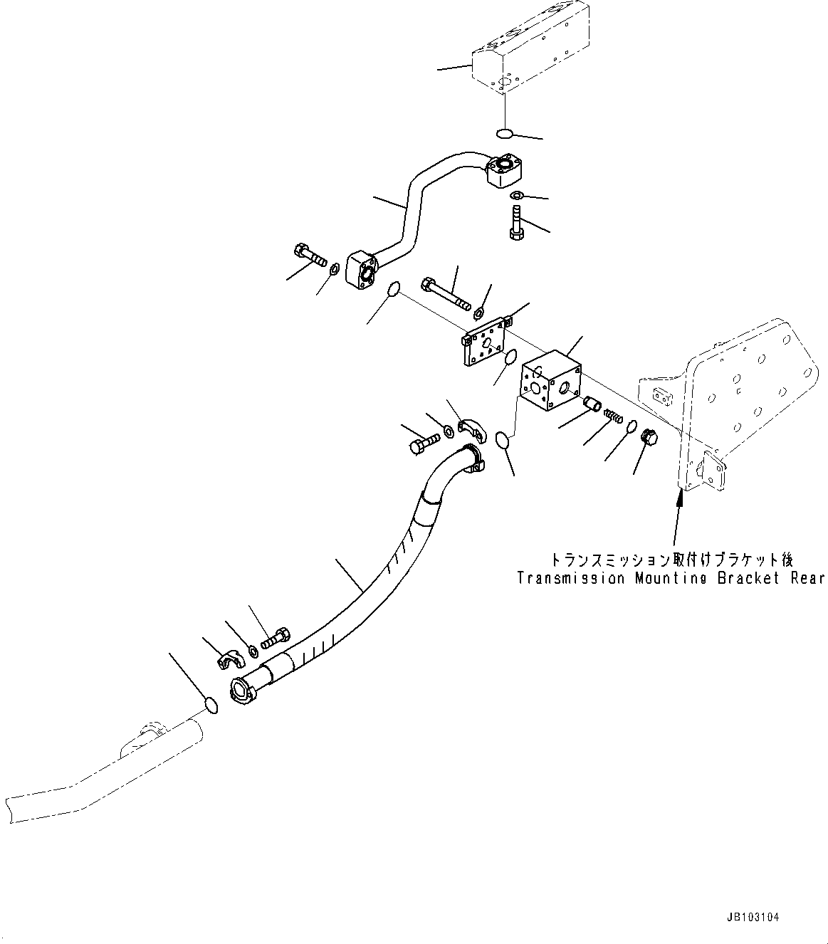 Шланг 07279-02011 KOMATSU