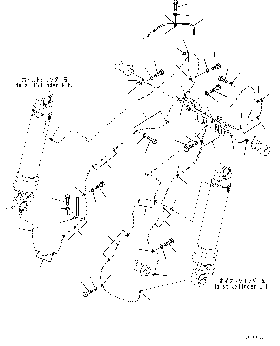 Шланг с торцевым уплотнением 02765-003A8 KOMATSU